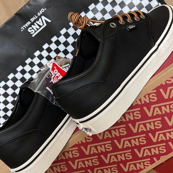 Vans Atwood Leather Black/Marshmallow WMNS sneakers - Picture 15 of 16